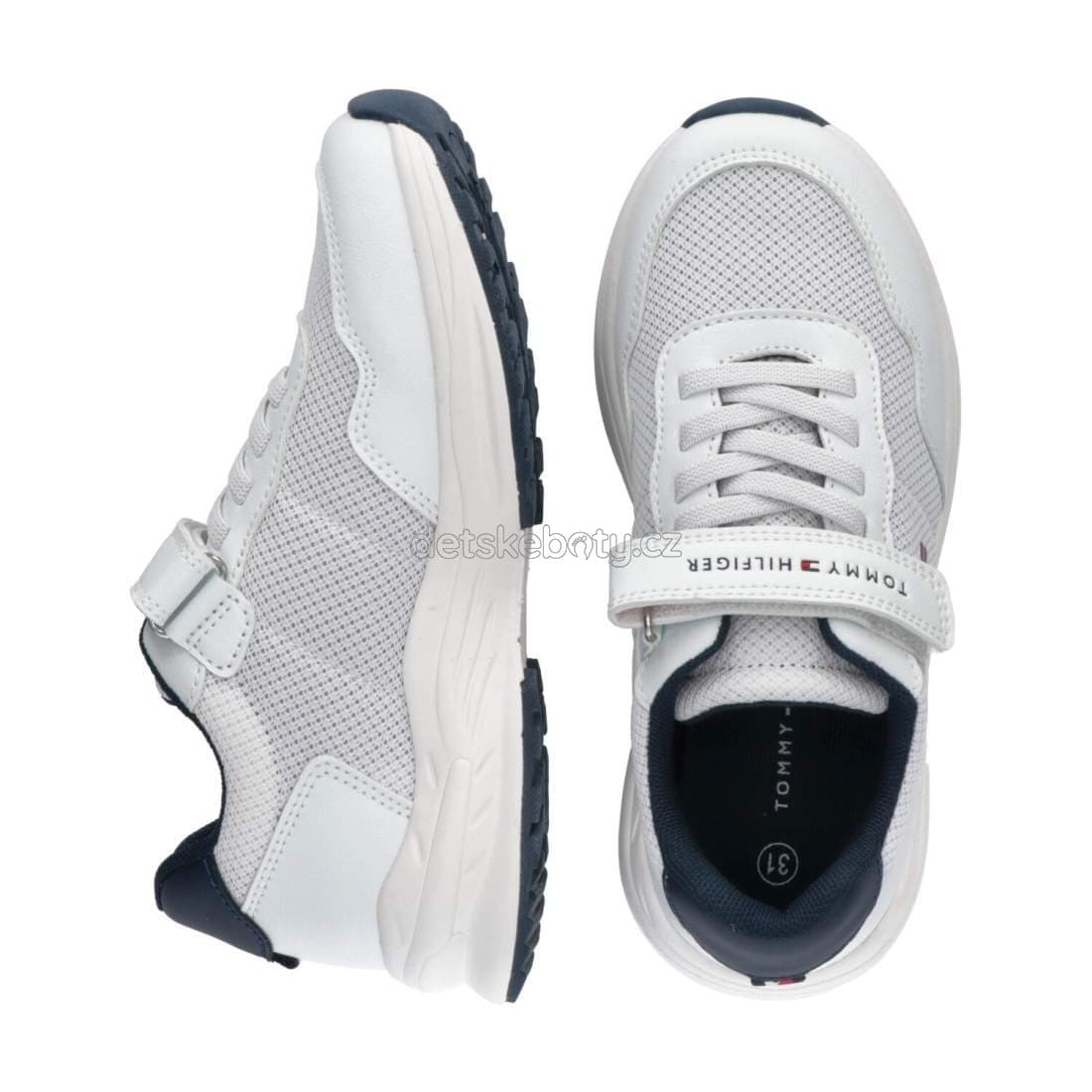 Dětské celoroční boty Tommy Hilfiger T3X9-33390-1697100 Velikost: 40 - náhled 4