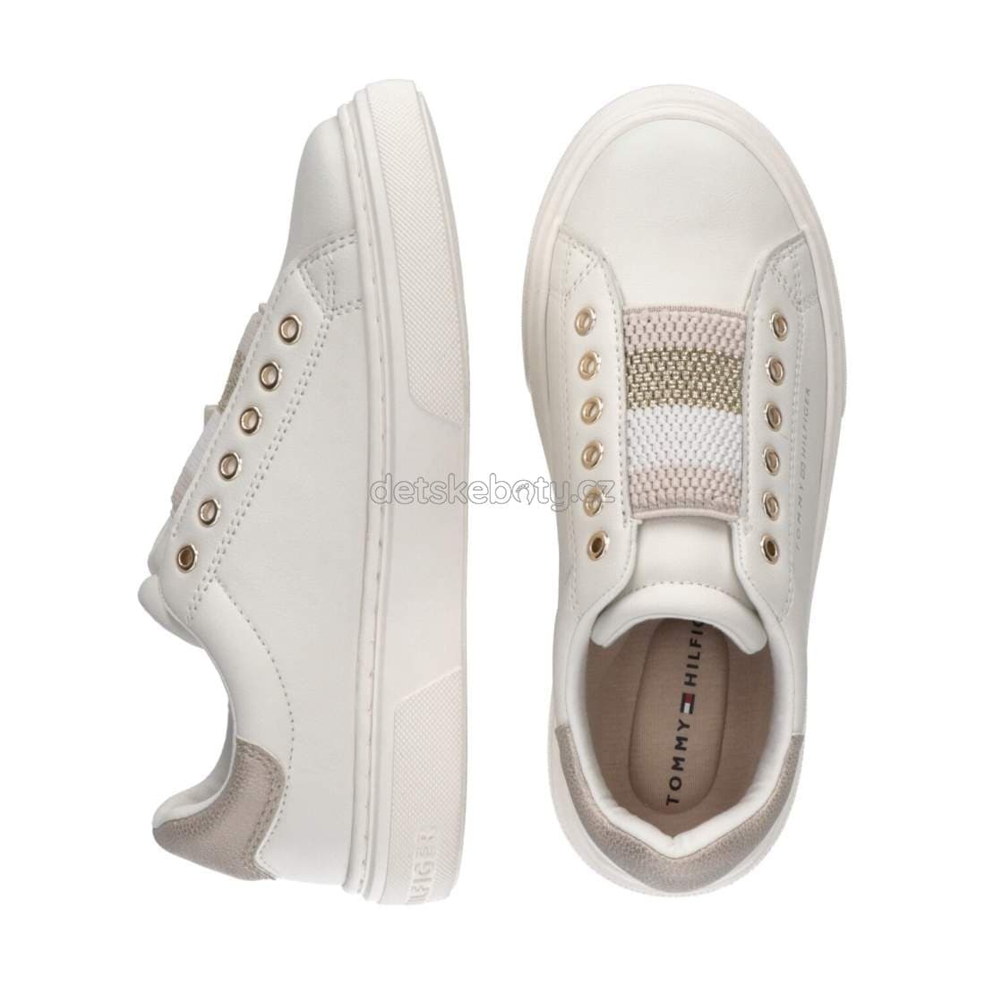 Dětské celoroční boty Tommy Hilfiger T3A9-33204-1355X024 Velikost: 35 - náhled 4