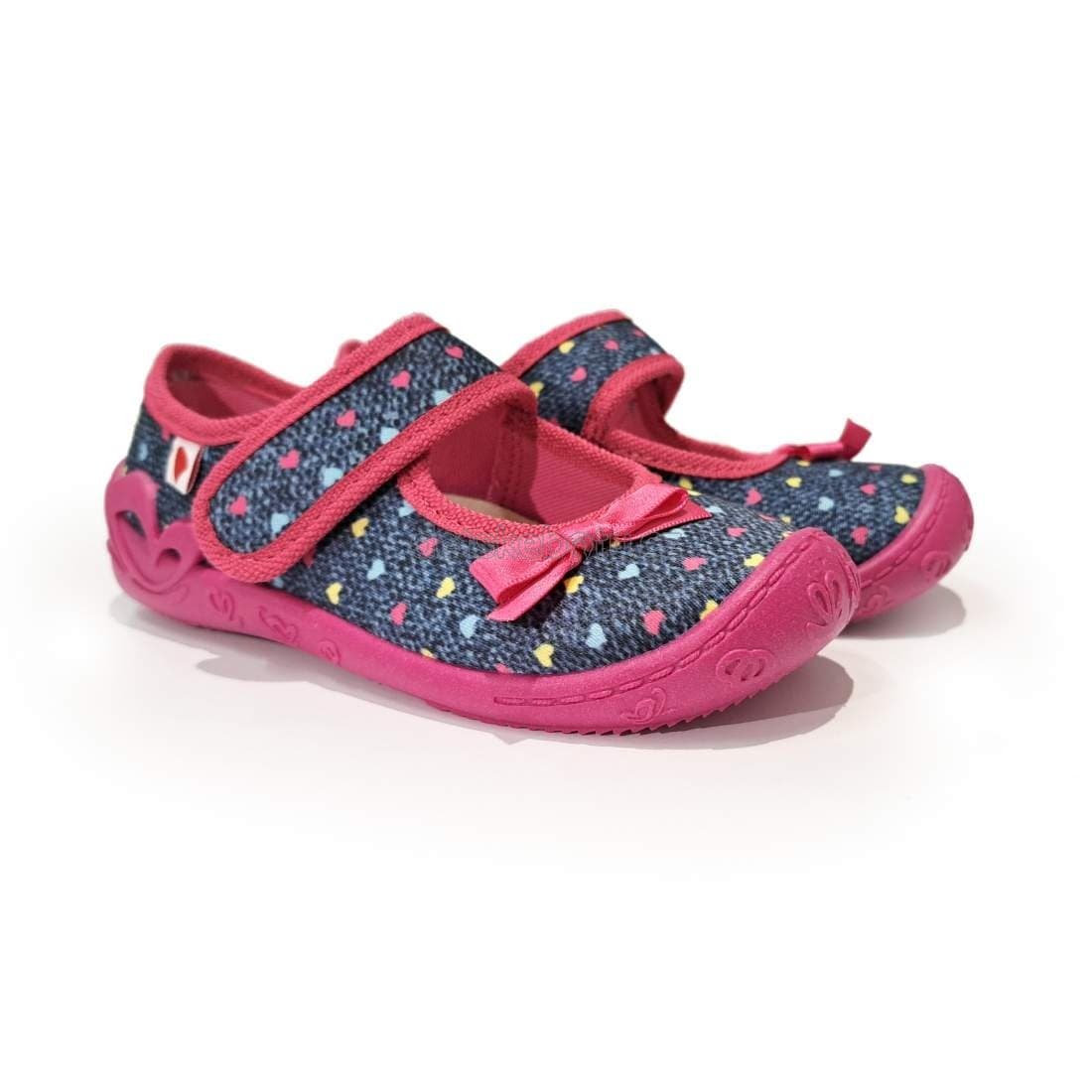 Domácí obuv Anatomic Flexible Hearts pink Velikost: 27 - náhled 3