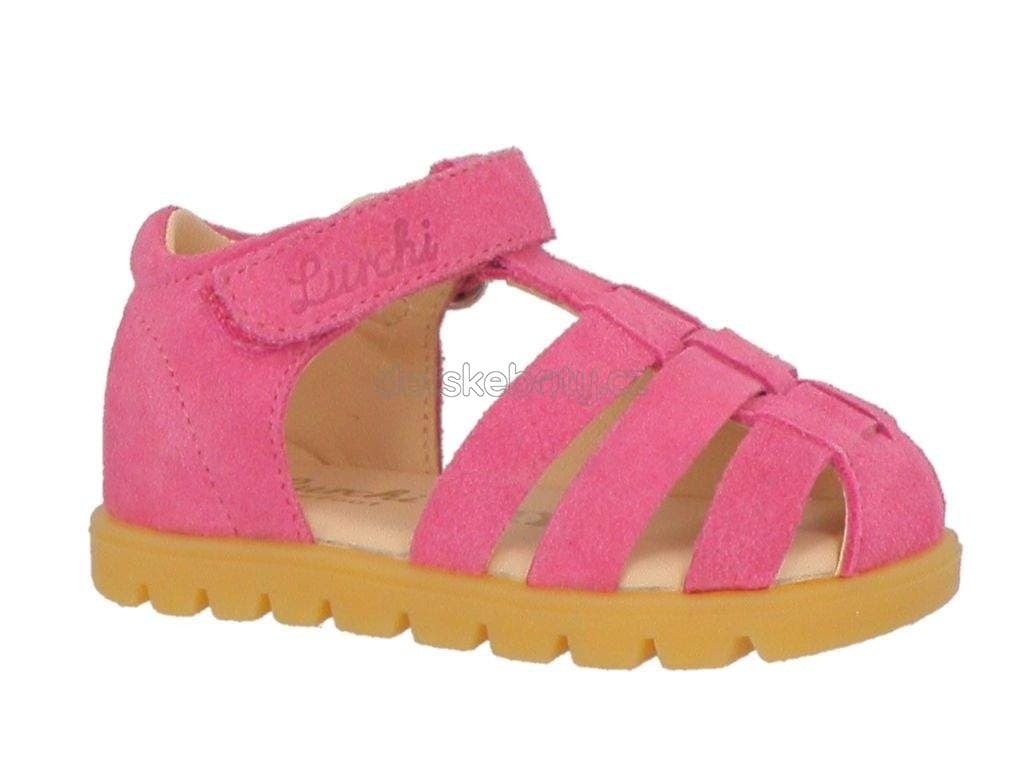 Dětské sandály Lurchi 74L4133001 fuxia Velikost: 23 - náhled 1