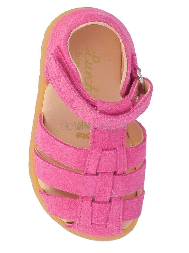 Dětské sandály Lurchi 74L4133001 fuxia Velikost: 23 - náhled 4