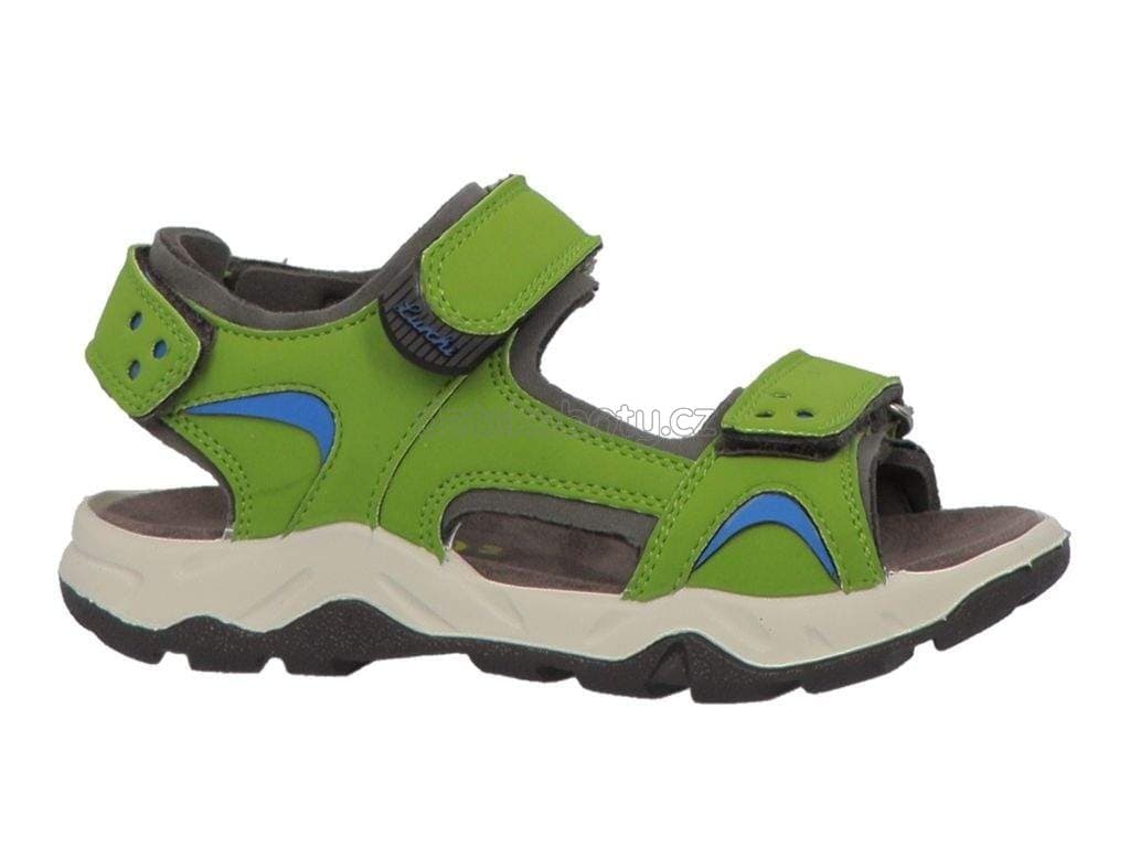 Dětské sandály Lurchi 74L8193002 green Velikost: 34 - náhled 1
