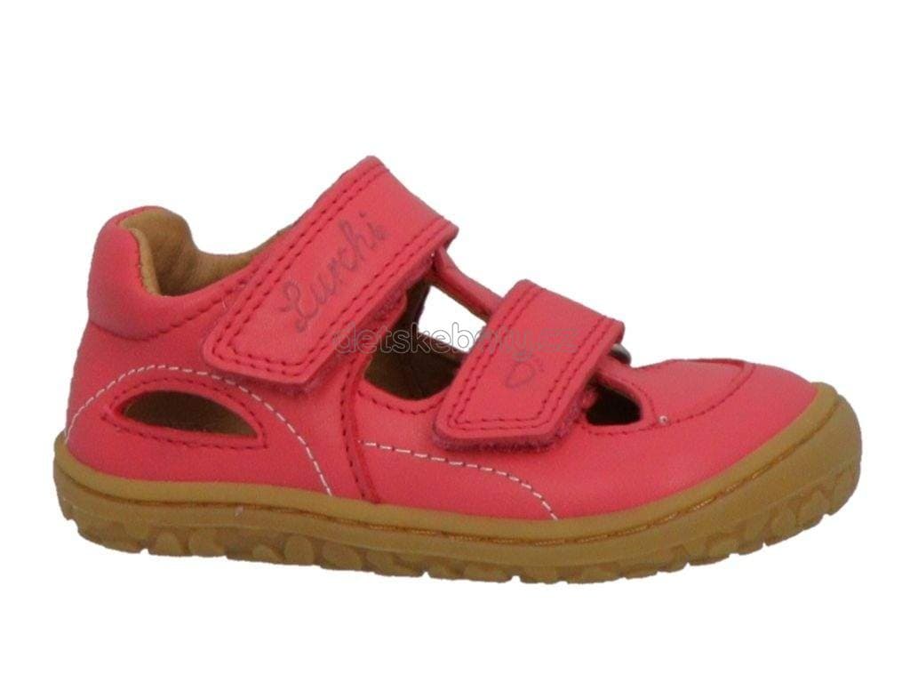 Dětské sandály Lurchi 74L4083002 fuxia Velikost: 22 - náhled 1