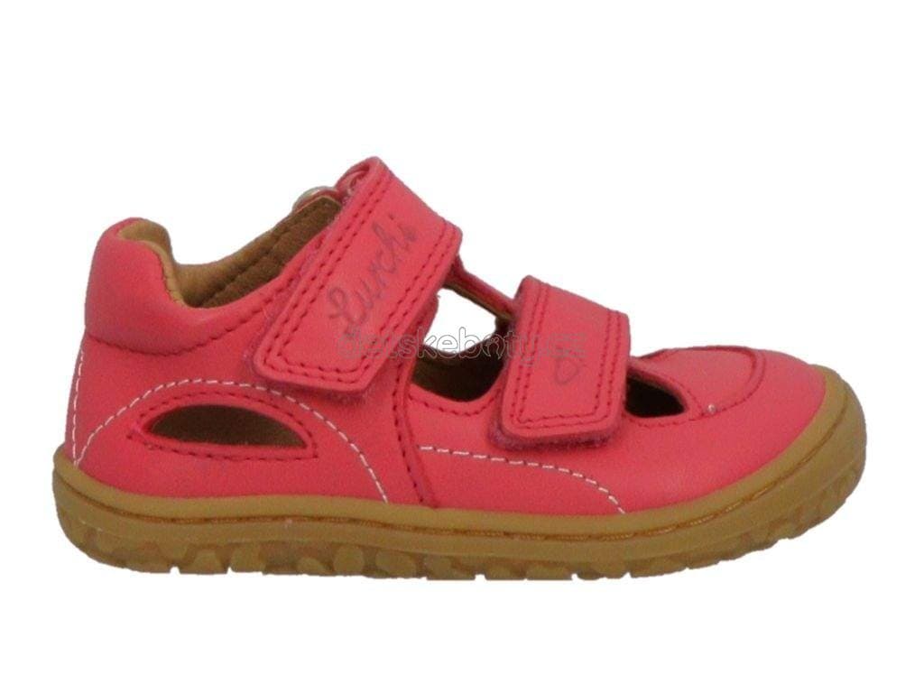 Dětské sandály Lurchi 74L4083002 fuxia Velikost: 22 - náhled 2
