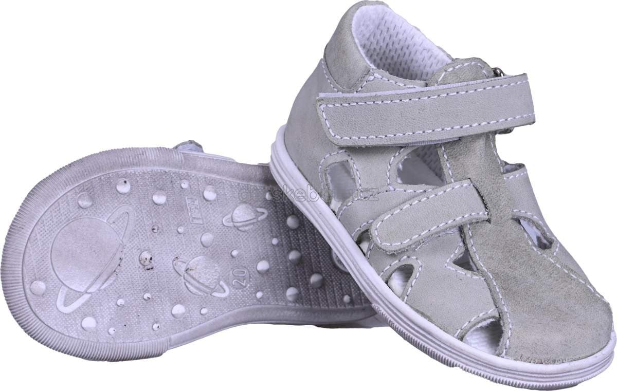 Dětské sandály Boots4U T 018 šedá Velikost: 20 - náhled 2
