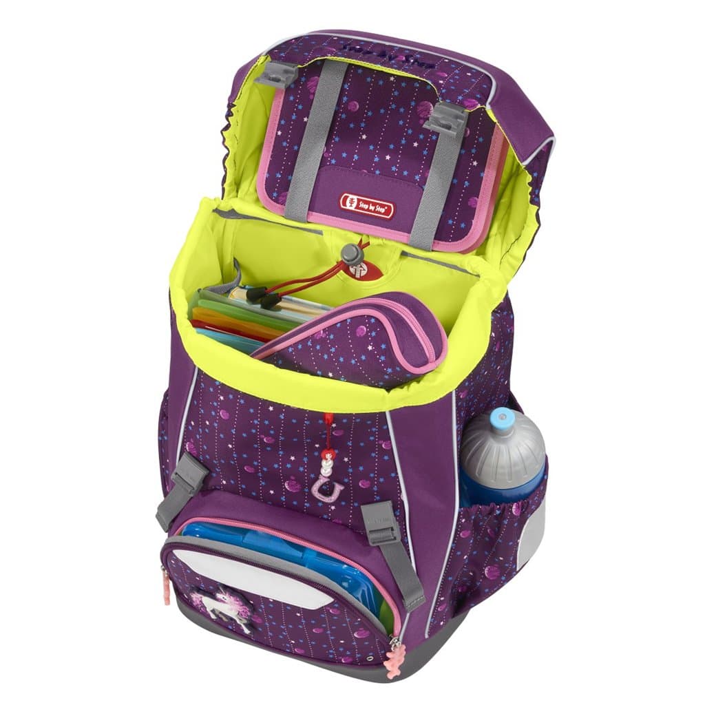 Školní batoh GIANT pro prvňáčky - 5dílný set, Step by Step Dreamy Unicorn Nuala, ce - náhled 5