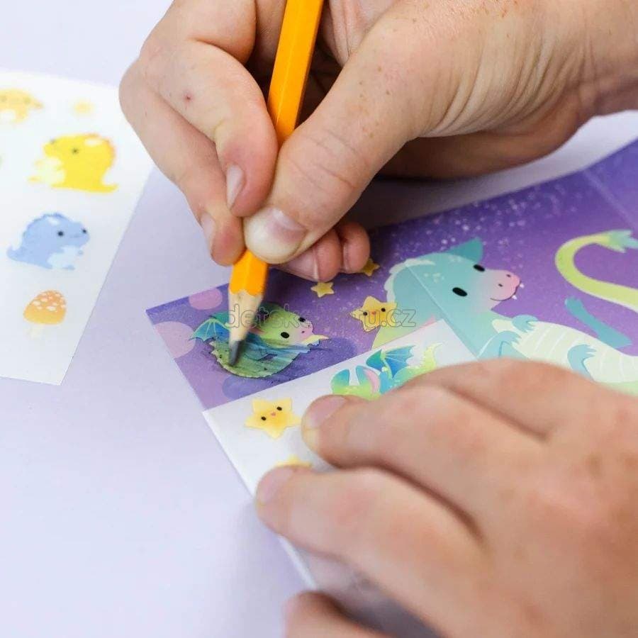Kreativní sada Tiger Tribe Mini Transfer Magic - Enchanted Creatures - náhled 2