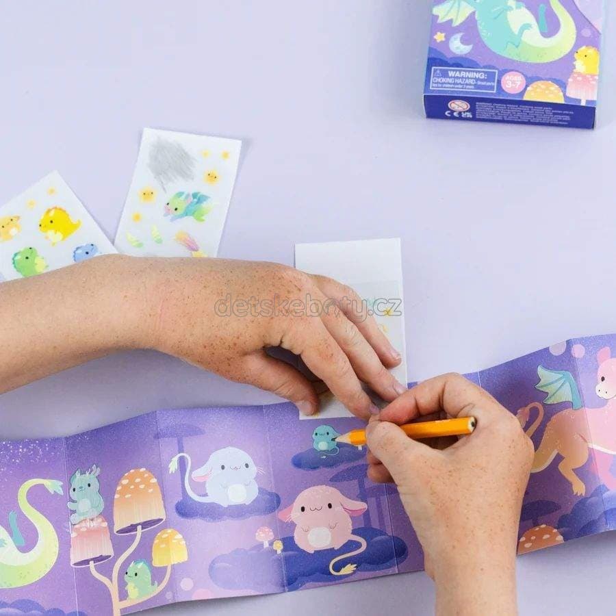 Kreativní sada Tiger Tribe Mini Transfer Magic - Enchanted Creatures - náhled 3