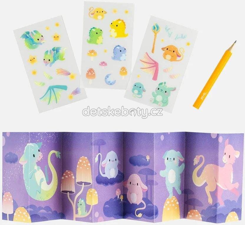 Kreativní sada Tiger Tribe Mini Transfer Magic - Enchanted Creatures - náhled 4