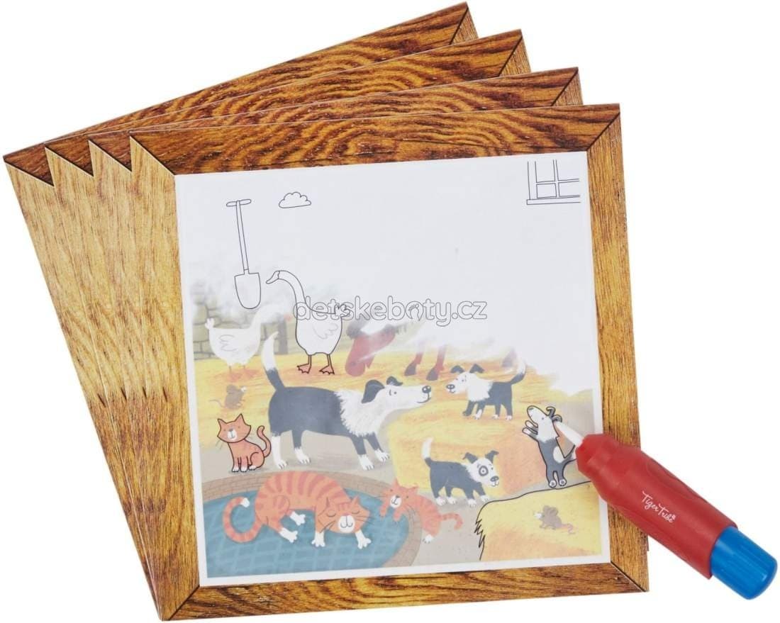 Magické omalovánky Tiger Tribe Magic Painting World - Farm - náhled 3