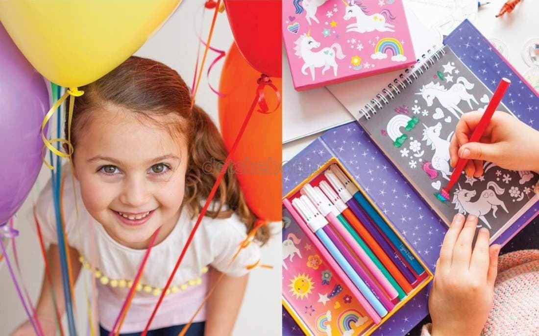 Omalovánky Tiger Tribe Colouring Set - Unicorn Magic - náhled 2