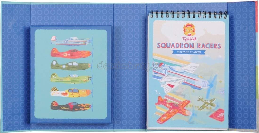 Kreativní sada Tiger Tribe Squadron Racers - Vintage Planes - náhled 2