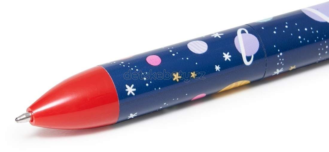 Dvoubarevná propiska Legami Click&Clack Two Color Pen- Space - náhled 2