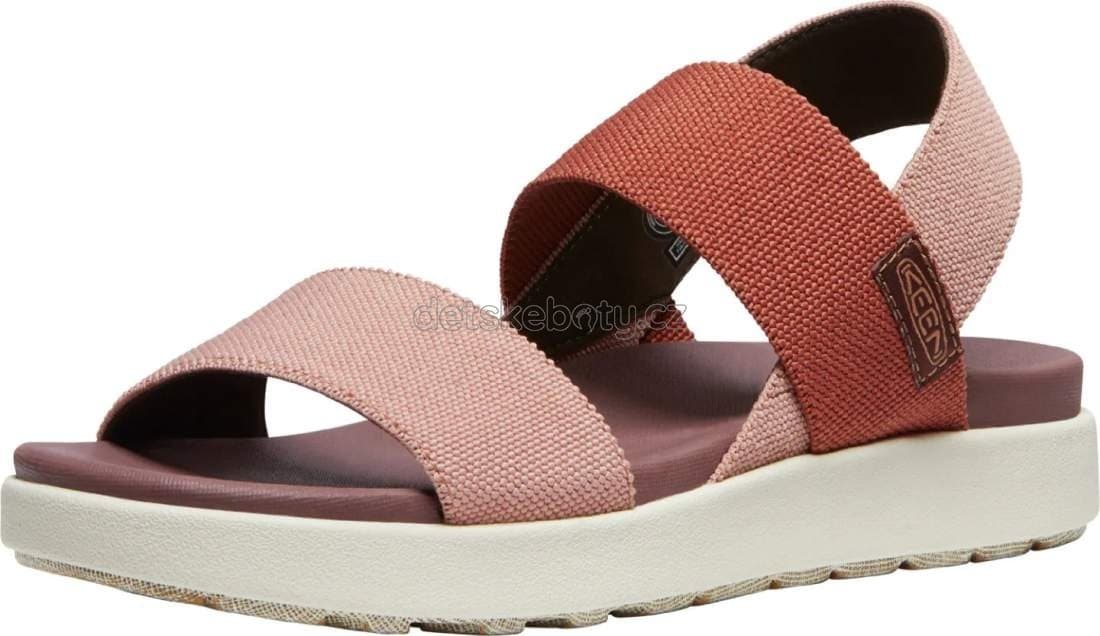 Dětské sandály Keen Elle Backstrap women cork/baked clay Velikost: 36 - náhled 2