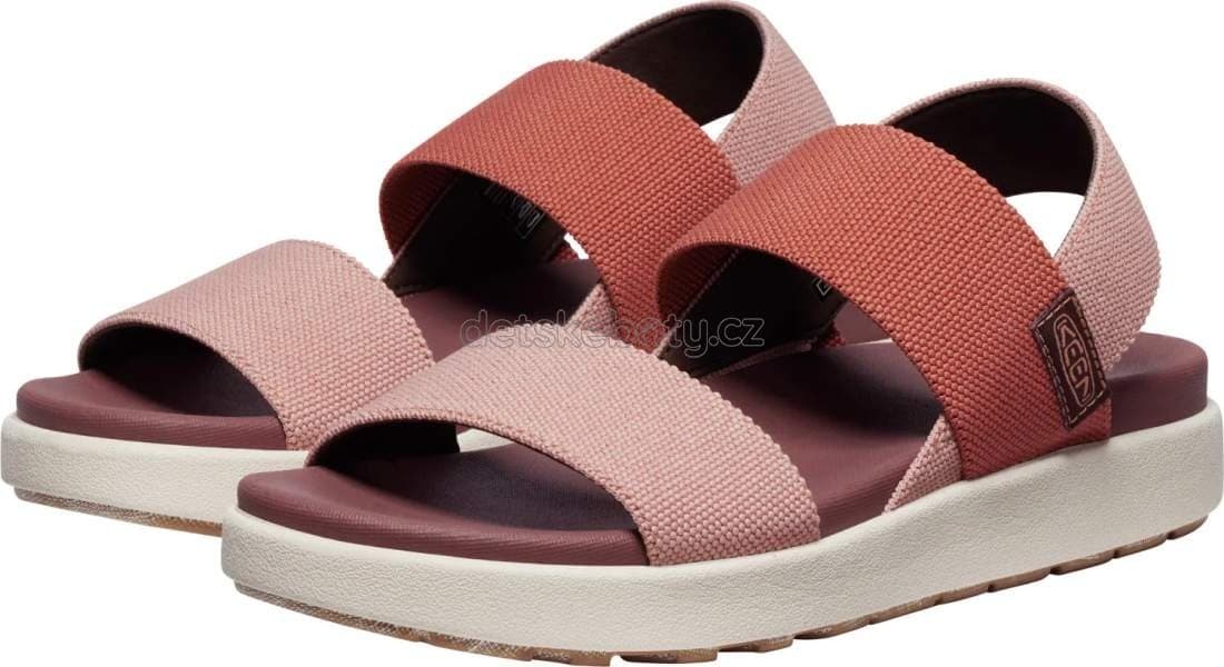 Dětské sandály Keen Elle Backstrap women cork/baked clay Velikost: 36 - náhled 4
