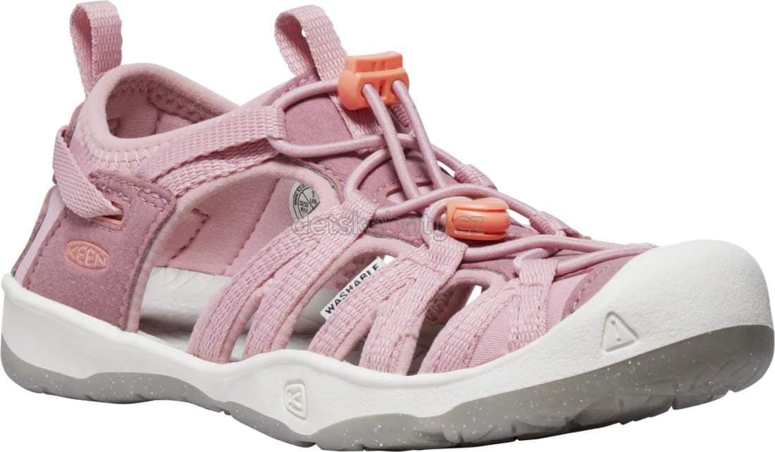 Dětské sandály Keen Moxie sandal youth nostalgia rose/papaya punch Velikost: 35 - náhled 1