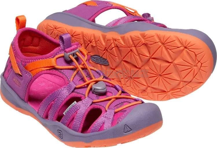 Dětské sandály Keen Moxie sandal youth purple wine/nasturtium Velikost: 32-33 - náhled 2