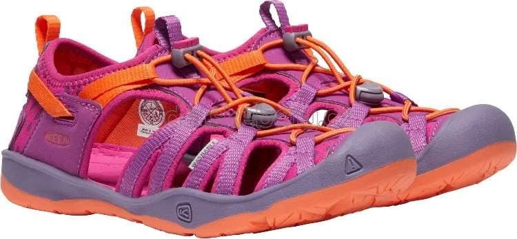 Dětské sandály Keen Moxie sandal youth purple wine/nasturtium Velikost: 32-33 - náhled 4