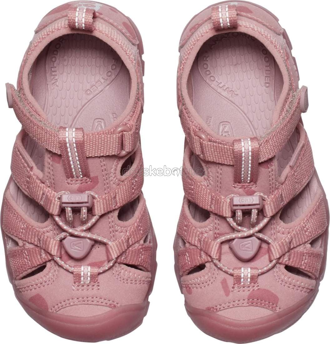 Dětské sandály Keen Seacamp II CNX children dark rose Velikost: 30 - náhled 3