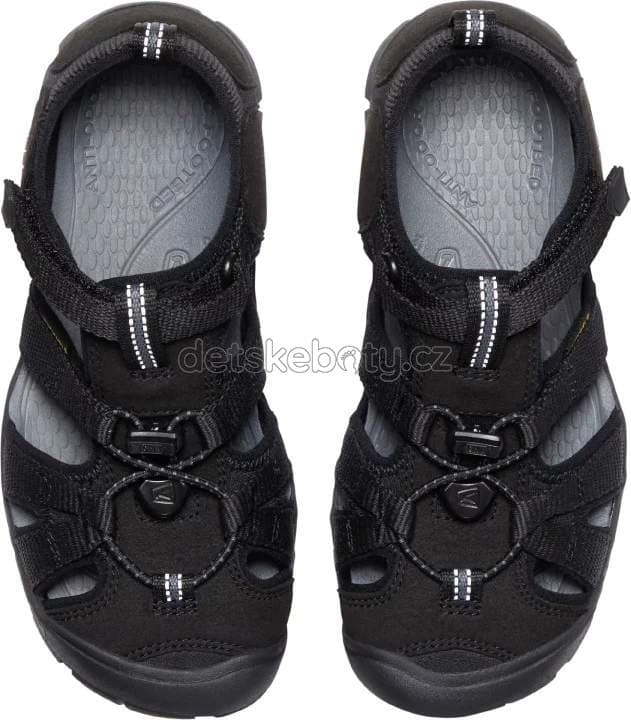 Dětské sandály Keen Seacamp II CNX youth black/grey Velikost: 36 - náhled 3