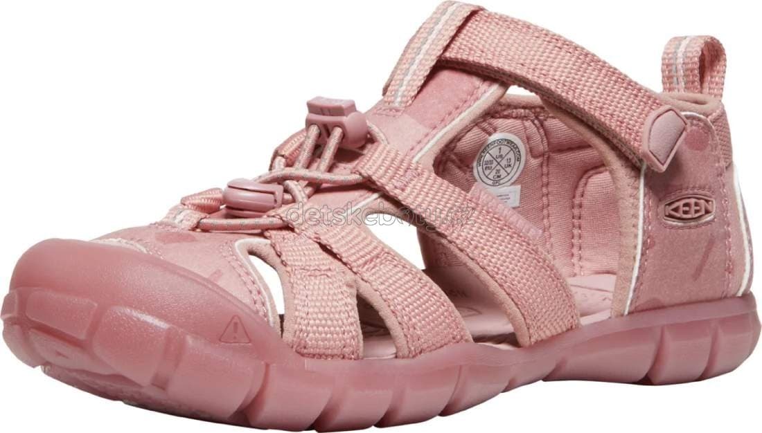 Dětské sandály Keen Seacamp II CNX youth dark rose Velikost: 36 - náhled 2