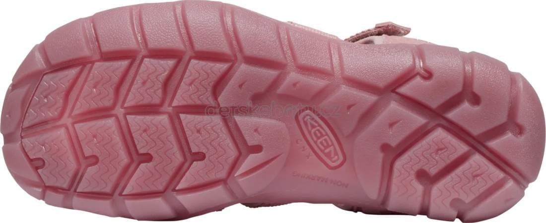 Dětské sandály Keen Seacamp II CNX youth dark rose Velikost: 36 - náhled 5