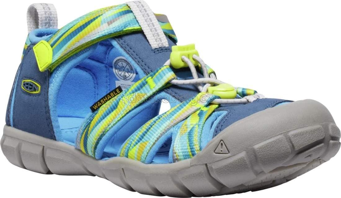 Dětské sandály Keen Seacamp II CNX youth vintage indigo/evening primrose Velikost: 39 - náhled 1