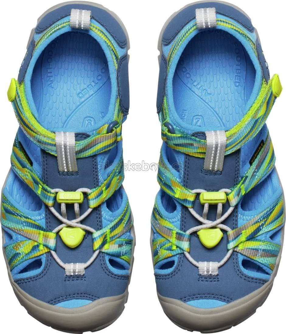 Dětské sandály Keen Seacamp II CNX youth vintage indigo/evening primrose Velikost: 39 - náhled 3