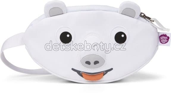 Dětská ledvinka Affenzahn Hipbag Polarbear - white - náhled 1