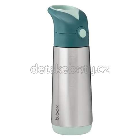 b.box 500107 Termoska na pití s brčkem 500 ml - emerald forest - náhled 1