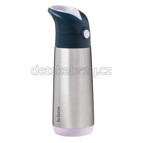 b.box 500106 Termoska na pití s brčkem 500 ml - indigo/růžová - náhled 1