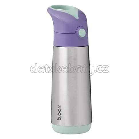 b.box 500103 Termoska na pití s brčkem 500 ml - lilac pop - náhled 1