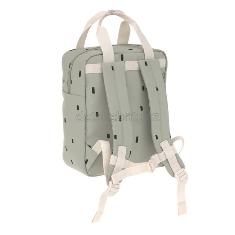 Lässig Mini Square Backpack Happy Prints light olive - náhled 2