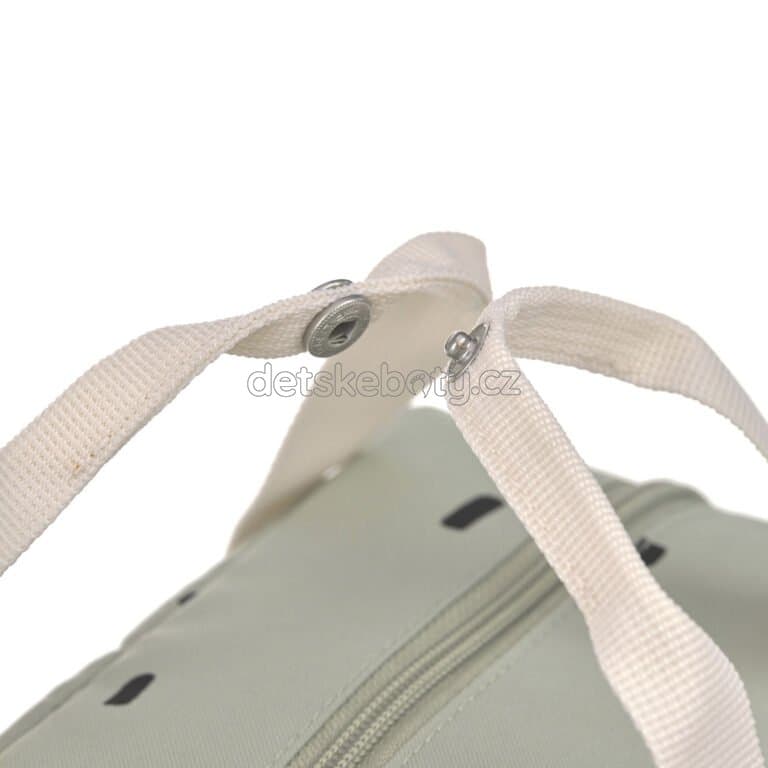 Lässig Mini Square Backpack Happy Prints light olive - náhled 4