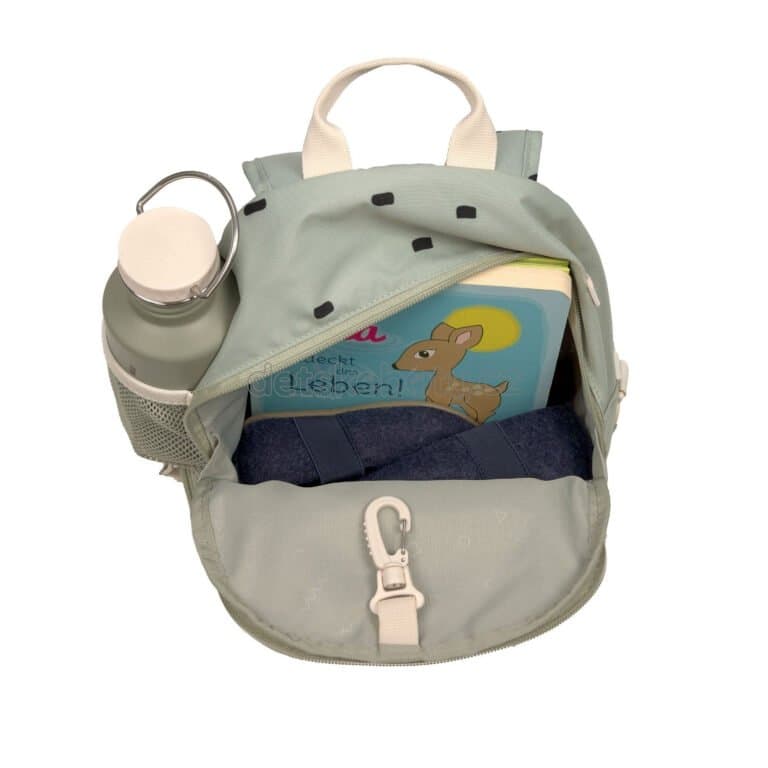 Lässig Mini Backpack Happy Prints light olive - náhled 3