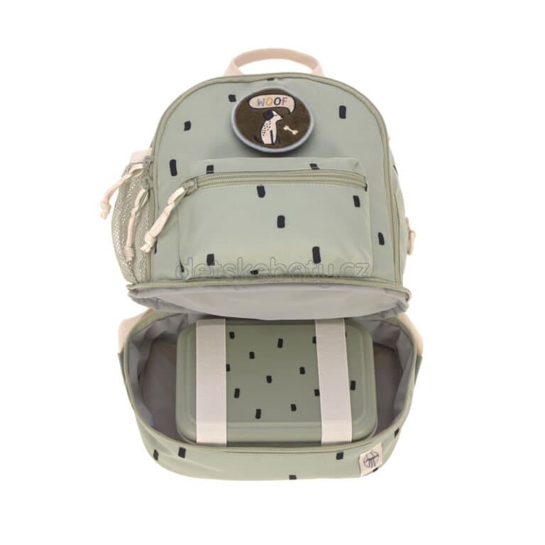 Lässig Mini Backpack Happy Prints light olive - náhled 4