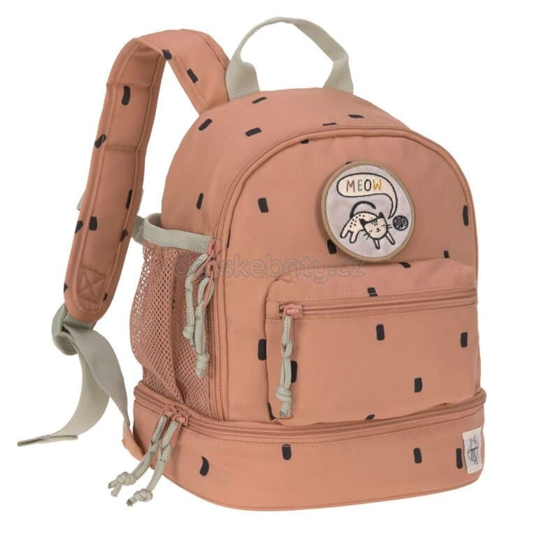 Lässig Mini Backpack Happy Prints caramel - náhled 1