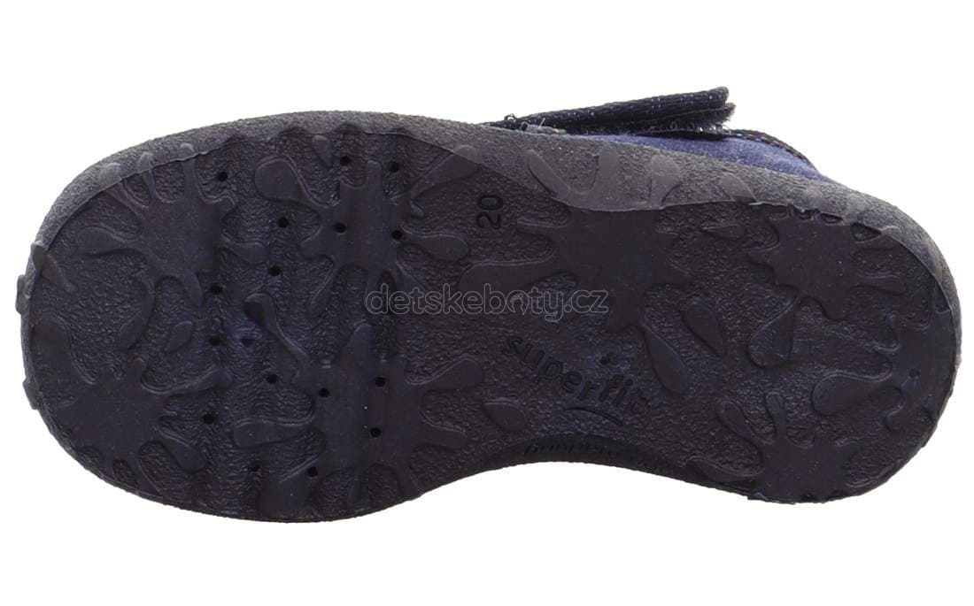 Domácí obuv Superfit 1-009256-8060 Velikost: 20 - náhled 4