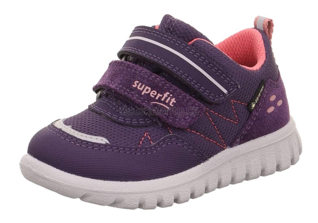 Dětské celoroční boty Superfit 1-006182-8500 Velikost: 35 - náhled 1