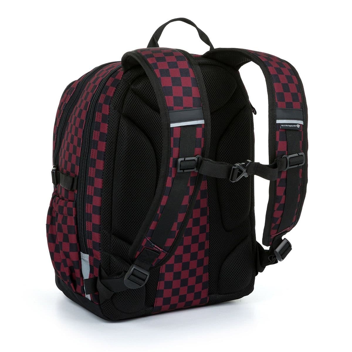 Studentský batoh ŠachMat Red Topgal RUBI 24027 - náhled 3