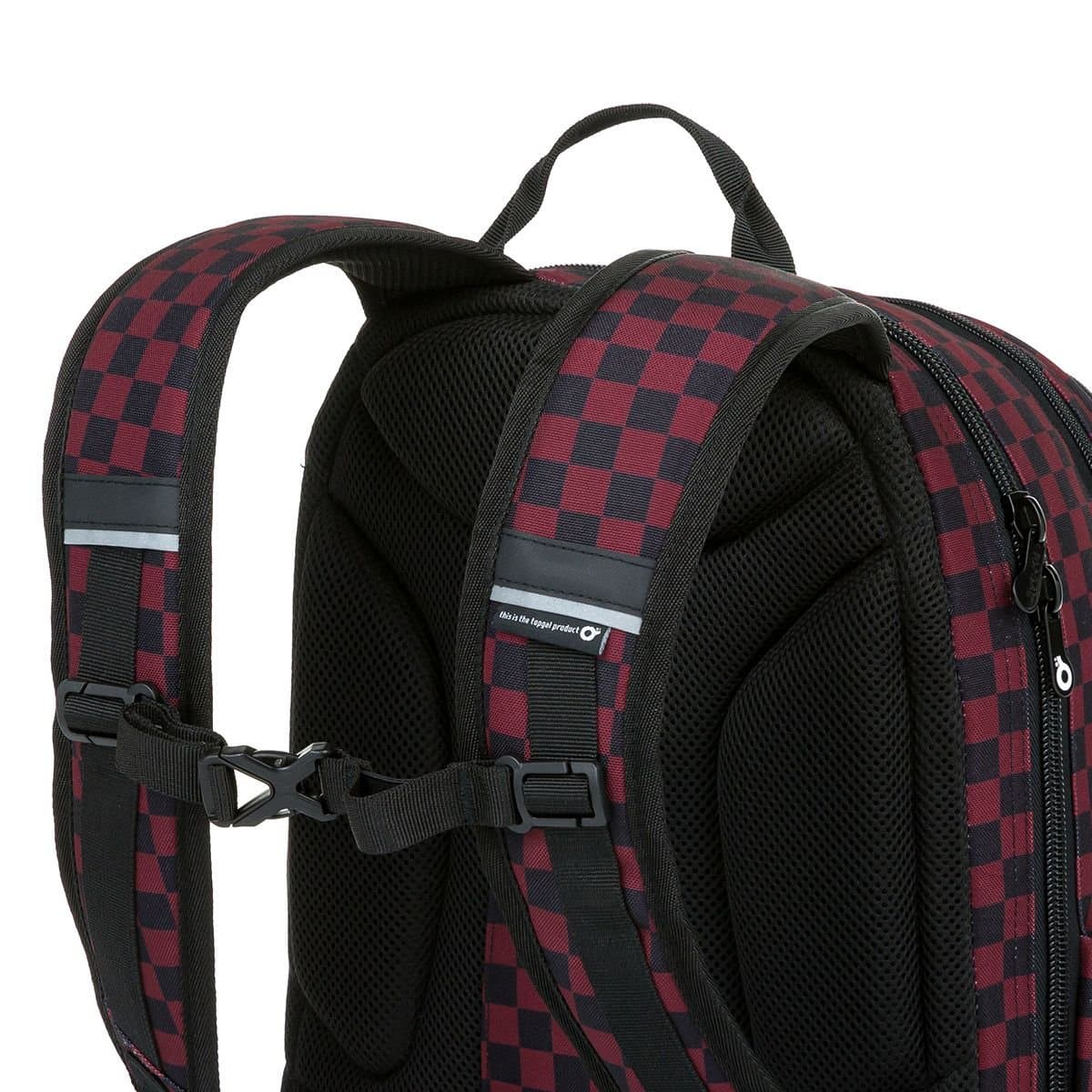 Studentský batoh ŠachMat Red Topgal RUBI 24027 - náhled 5