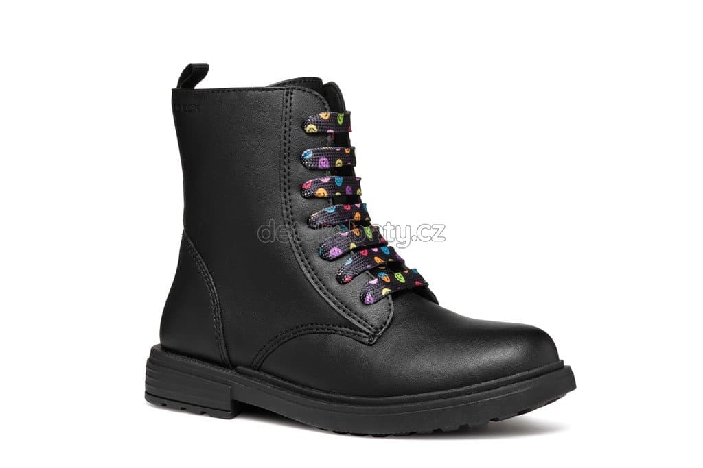 Dětské celoroční boty Geox J049QD 0003W C9240 Velikost: 37