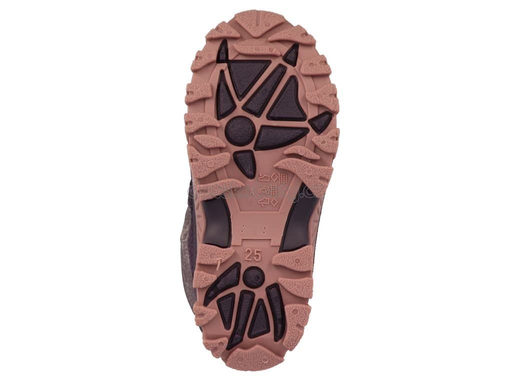 Dětské zimní boty Lurchi 63L6013001 aubergine Velikost: 27 - náhled 5