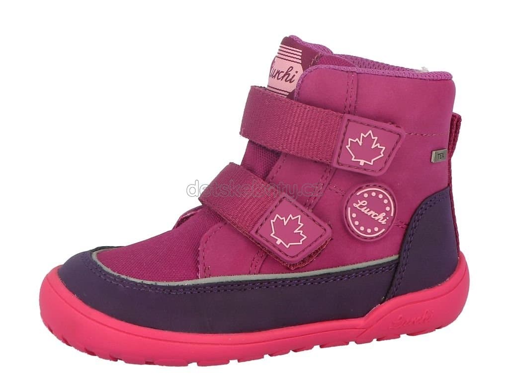 Dětské zimní boty Lurchi 84L0013004 purple Velikost: 31 - náhled 1