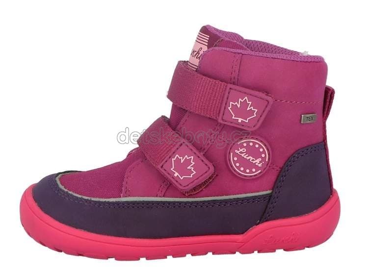 Dětské zimní boty Lurchi 84L0013004 purple Velikost: 31 - náhled 2