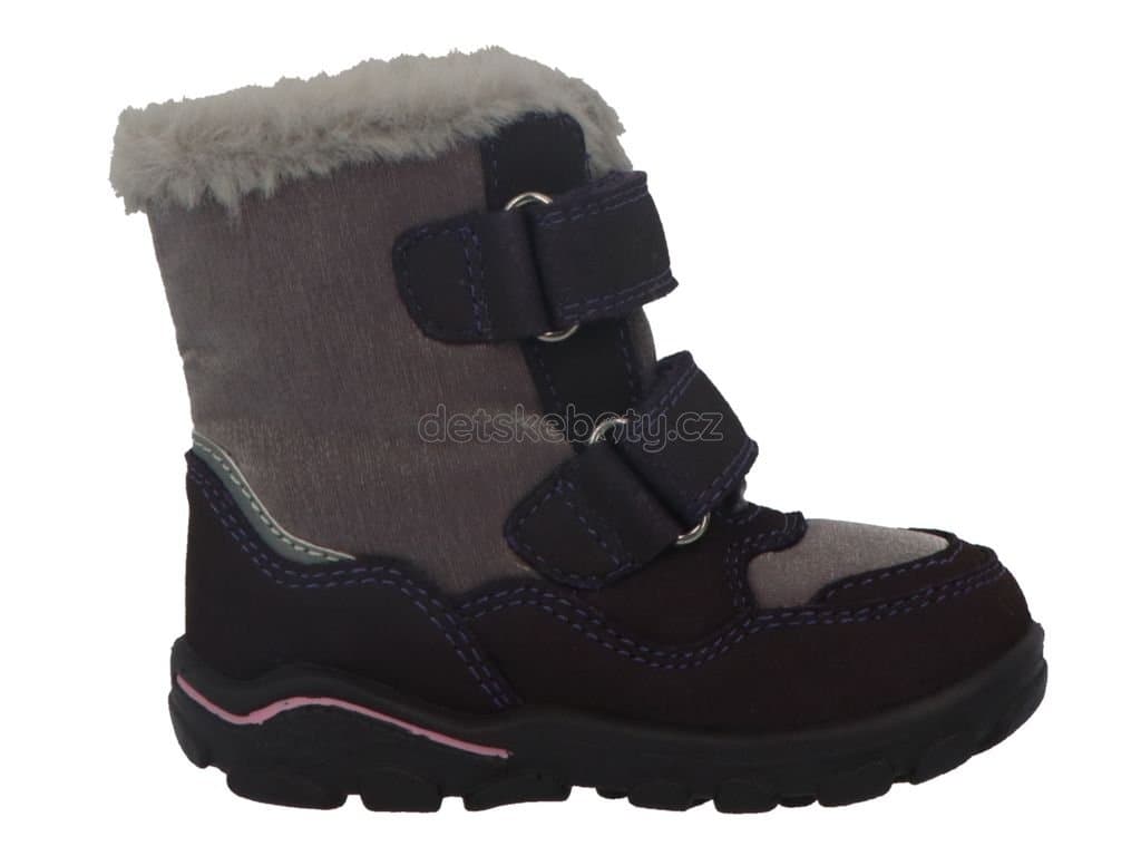 Dětské zimní boty Lurchi 63L1083005 purple Velikost: 23 - náhled 4