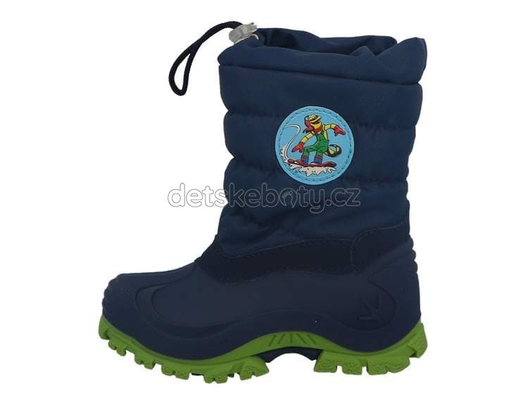 Dětské zimní boty Lurchi 63L8023001 jeans Velikost: 29 - náhled 1