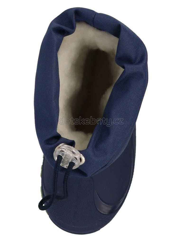 Dětské zimní boty Lurchi 63L8023001 jeans Velikost: 29 - náhled 4