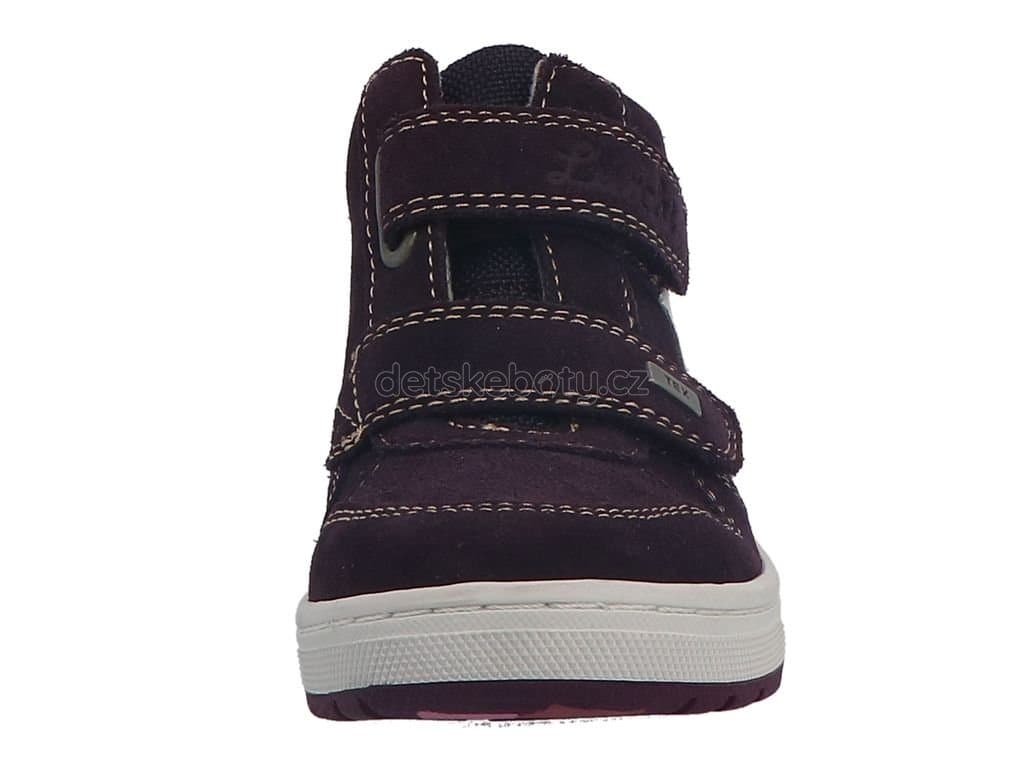 Dětské celoroční boty Lurchi 63L1053001 blackberry Velikost: 27 - náhled 2