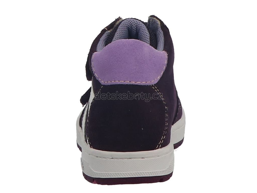 Dětské celoroční boty Lurchi 63L1053001 blackberry Velikost: 27 - náhled 3
